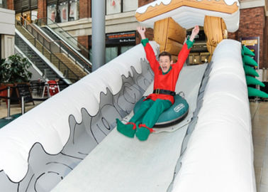 Çocuklar / Yetişkinler İçin Kayma N Slide On Heyecan verici Şişme Kar Kızak Ride