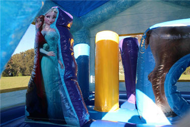 3 Yıl Garanti ile çekici Elsa&amp;#39;nın Dondurulmuş Çocuk Şişme Fedai Kalesi