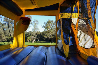 Backyard Ticari için Tente Dikiş Batman C4 Combo Şişme Atlama Kale