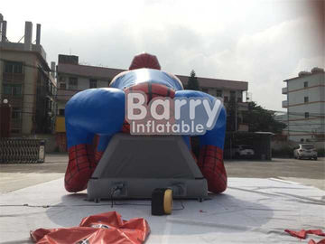 Özel Spiderman Şişme Bouncer Castle / Çocuklar İçin Sıçrama Ev Darbe
