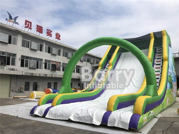 Fun Party için 0.55mm PVC Ticari Şişme Slide Çift Dikiş