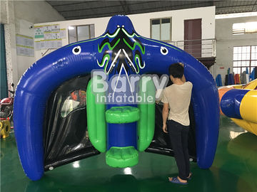 0.9mm PVC Tente Şişme Uçan Manta Ray / Fly Fish Blow Up Su Parkı