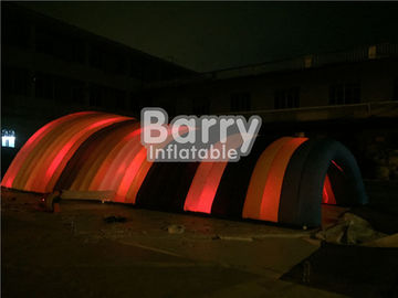 Olay İçin Suya Dayanıklı Beyaz Şişme Çadır, Özelleştirilmiş LED Tünel Çadırı