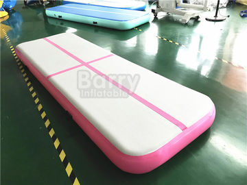 3x1x0.2 m Pembe Mini Hava Takla Hava Parça Jimnastik Mat Sumo Güreş Veya Traning Için uygulama