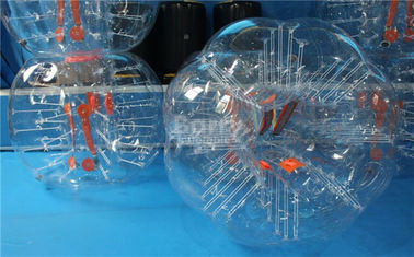 Futbol Şişme Tampon Topu, PVC TPU Açık Bubble Futbol Topu