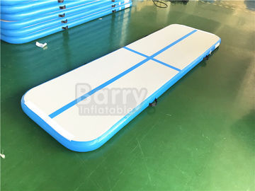 Ev Şişme Hava Parça Yuvarlanan Jimnastik Paspaslar / Özelleştirilmiş PVC Spor Hava Yuvarlanan Parça