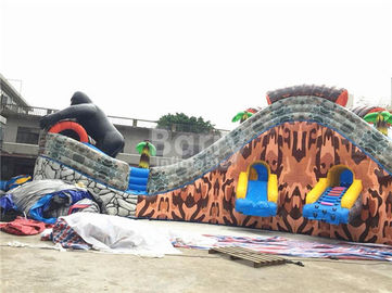 3 Tente / Şişme Oyun Parkı Su Parkı ile PVC Tente Dev Açık Şişme Su Parkı