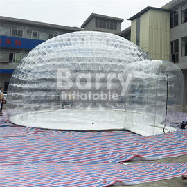 Şeffaf Şişme Kabarcık Çadır, PVC Tente ile Açık Kamp Hava Çadır