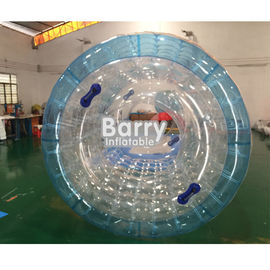 Özelleştirilmiş TPU / PVC Su Rulo Topu Yüzme Havuzunda Oynamak / Su Parkı Bahçesi Şişme Su Topu
