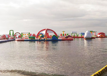 Ada şişme su parkı, ticari olay için fantastik eğlence parkları