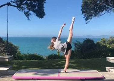 Işık Kiti Ve Tamir Kiti Ile Şişme Sıçrama Yoga Jimnastik Mat