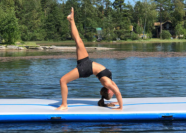 Fitness Su Sporları Şişme Aqua Su Yüzen Yoga Matı Havuzda veya Gölde