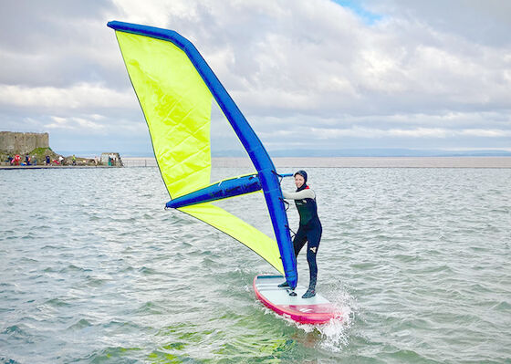 Profesyonel Şişme Sup Yelken Rüzgar Sörfü Paddle Board