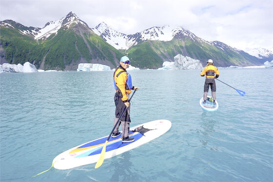 Ticari Soğuk Kar Sup Şişme SUP Board Kayak Özel Yapılmış