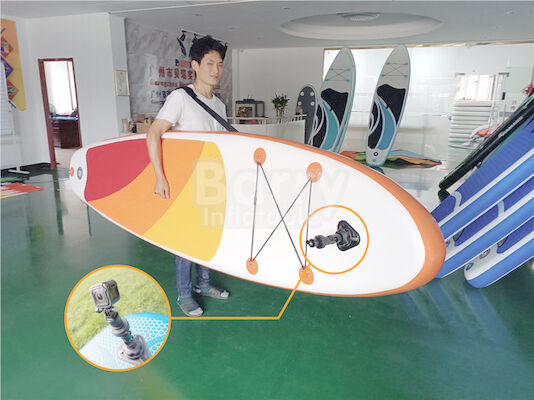 Selfie Cmara Arayüzü ile PVC Şişme Surfboard Isup Board