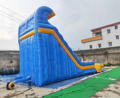 Açık Katlanır Çocuk Oyun Alanı Şişme Su Kaydırağı PVC Tente