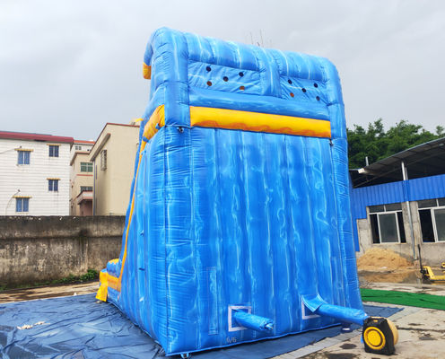 Açık Katlanır Çocuk Oyun Alanı Şişme Su Kaydırağı PVC Tente