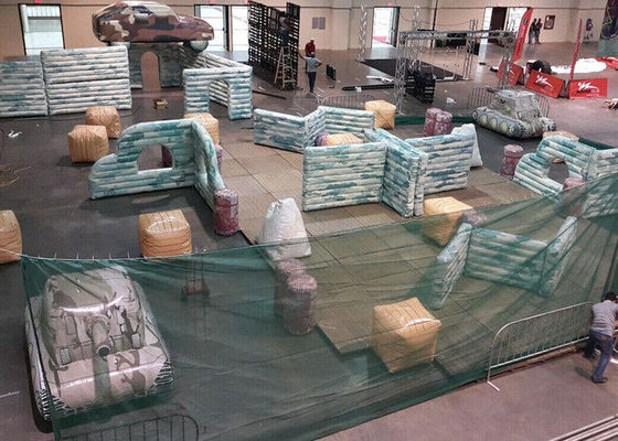 CS Atış Paintball Hava Sığınakları Arena Okçuluk Oyunu PVC Tente