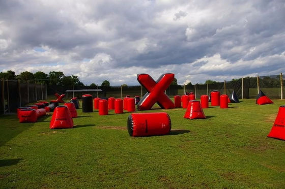 Şişme Paintball Sığınakları Okçuluk Etiketi Engelleri Atış Oyunları