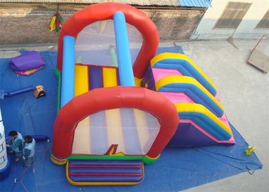 Combo Ticari Şişme Slide, Oynamak İçin Şişme Bouncer Slide