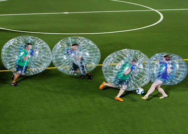 Açık Oyun Ekipmanları Zorb Topu Futbol Şişme Insan Kabarcık Topu Futbol