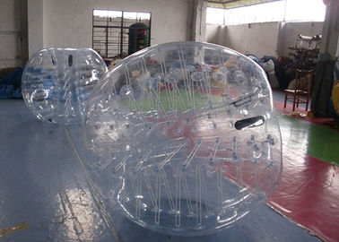 Çocuklar ve Yetişkinler Şeffaf Vücut Tampon Topu Açık Şişme Oyunlar
