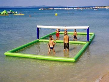 Açık Şişme Plaj Oyunları / Sahil İçin Şişme Su Voleybol Sahası