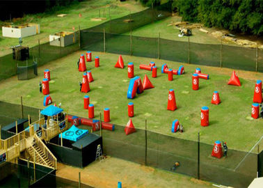 Speedball Şişme Psp Paintball Bunkerler / Çocuklar İçin Şişme Oyunlar