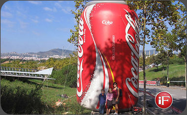 Dayanıklı Şişme Reklam Ürünleri / PVC Şişme Coca Cola Şişesi