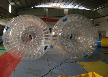Su geçirmez Plato PVC Şişme Su Oyuncaklar, Şişme Su Silindiri