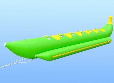 6 Koltuklu Yeşil 0.9mm PVC Yetişkin Şişme Çekilebilir Banana Boat