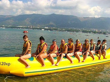 Dev Su Şişme Oyuncak Botu, Yetişkin İçin Dayanıklı Şişme Banana Boat