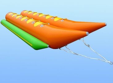 Su Sporları için 0.9mm PVC Şişme Oyuncak Botu, Çift Şişme Balıkçı Teknesi