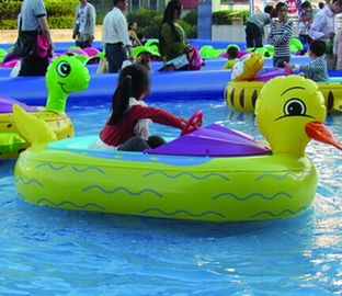 Pil ile EN71 Çocuk Su Oyunları Motorlu Şişme Tampon Tekne