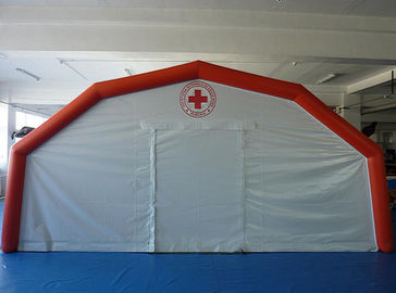 Hastane İçin Taşınabilir 0.65mm PVC Tente Şişme Tıbbi Çadır, EN71 - 2 - 3