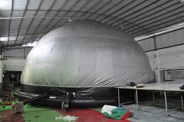 Özelleştirilmiş Yangın Geciktirici 10m Çaplı Dome Şişme Planetarium Çadır