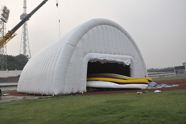 Olay 40 × 15m için Profesyonel Açık Beyaz PVC Şişme Spor Çadır