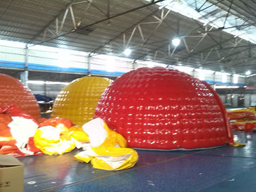 EN14960 ile Su Geçirmez 6m Çaplı PVC Tente Şişme Kamp Çadırı