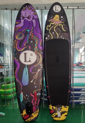 Çift Katmanlı Şişme SUP Kurulu Özelleştirilmiş Kürek Tahtası Sörf Tahtası