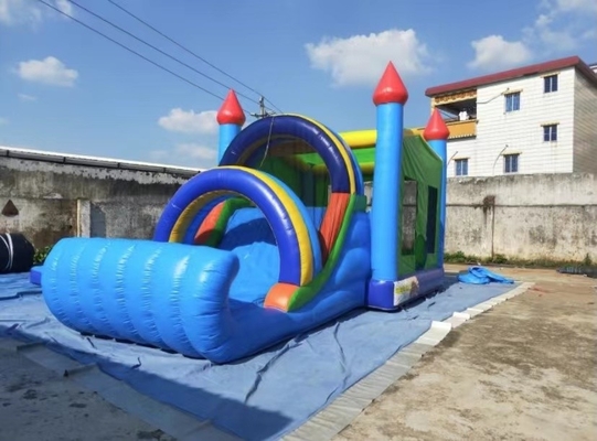 Plato 1000D Şişme Combo Slide Bouncy Castle Jumper Park