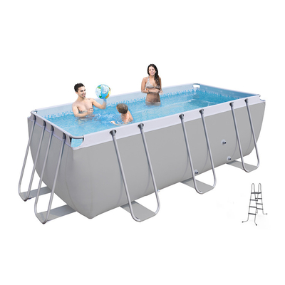 Yetişkinler ve Çocuklar İçin Özel Yer Üstü Metal Çerçeve Yüzme Havuzları