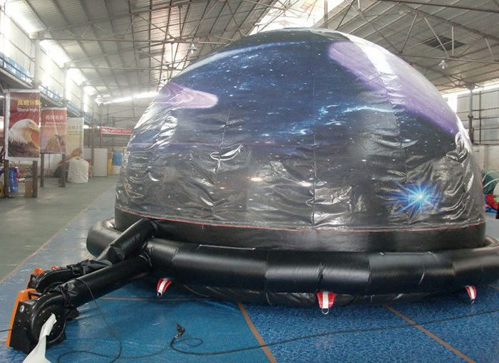 Öğretim için Taşınabilir Astronomik Şişme Dome Çadır / Planetarium Çadır