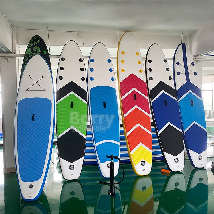 2 Katmanlı Damla Dikiş PVC Stand Up Sup Paddle Board Şişme Sörf Tahtası