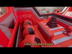 Ticari Çocuklar Kapalı Oyun Alanı Spor Oyunu ile Şişme Tema Parkı