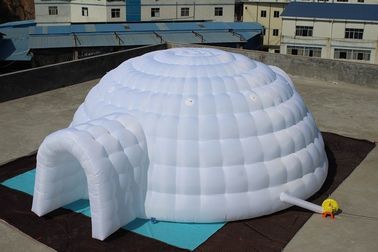 Çift Katmanlı Şişme Çadır, Açık Suya Dayanıklı PVC Şişme Kamp Çadırı