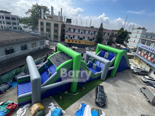 Usa Case Giant Outdoor Game 5km Bounce House Insane Şişme 5K Yarış Ekstrem 5K Şişme Ticari Etkinlik Yarışı