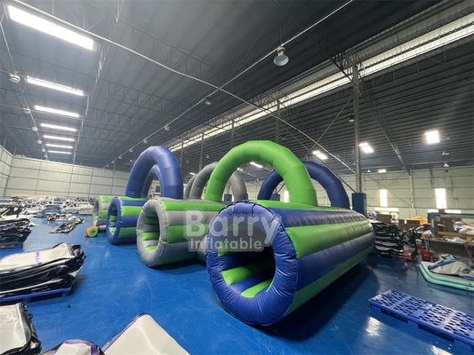 Dev Ticari Etkinlik Atlama Evi 5K Uçuş Engelleme Spor Oyunları Çocuklar ve Yetişkinler İçin Zorluk