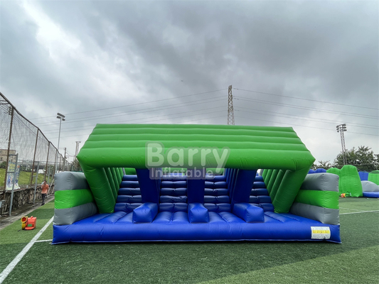 Çılgın ve Heyecanlı Spor Oyunu Dışarıda Yetişkin Koşu Şişme 5K Kurs Sling Shot Ticari Derecede Büyük Etkinlik Kullanımı