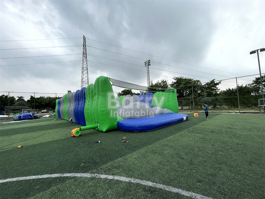 Açık Hava Karnavalı Dev Engelleme Koçluğu Atlama 5K Bouncy Castle Ticari Kullanım İçin Koşu
