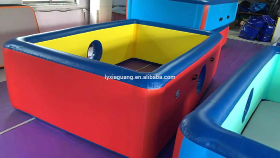 Özelleştirilebilir Dikdörtgen Şişme Havuz Drop Stitch Kumaş Katlanabilir Dış Dwf Drop Stitch Havuz